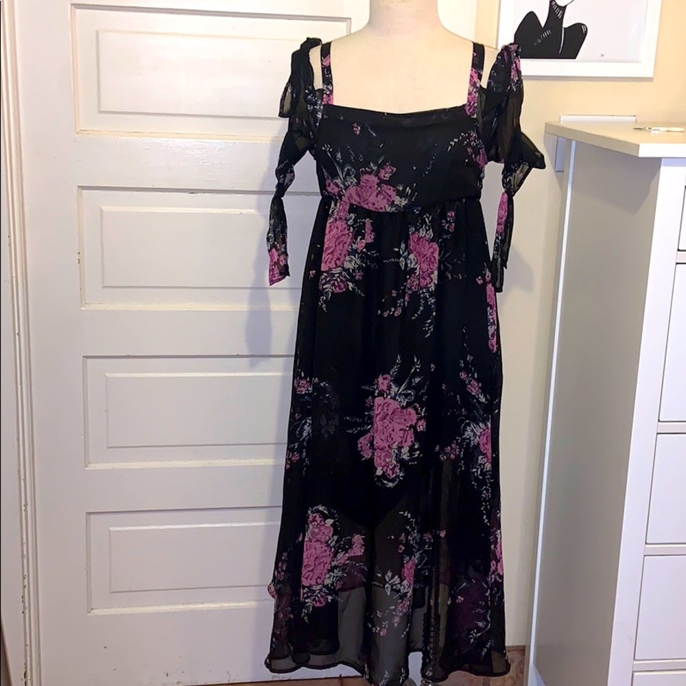 Floral FREEPEOPLE Midi Dress size SMALL